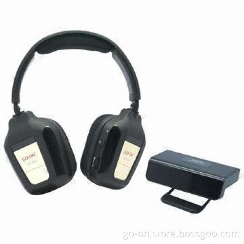 IR Wireless Stereo Headset with Soft Headband, for Home Use